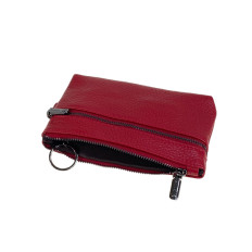 На фото 2 - Женский кошелёк  из натуральной кожи, цвет бордово-красный На фото 2 - Женский кошелёк  из натуральной кожи, цвет бордово-красный