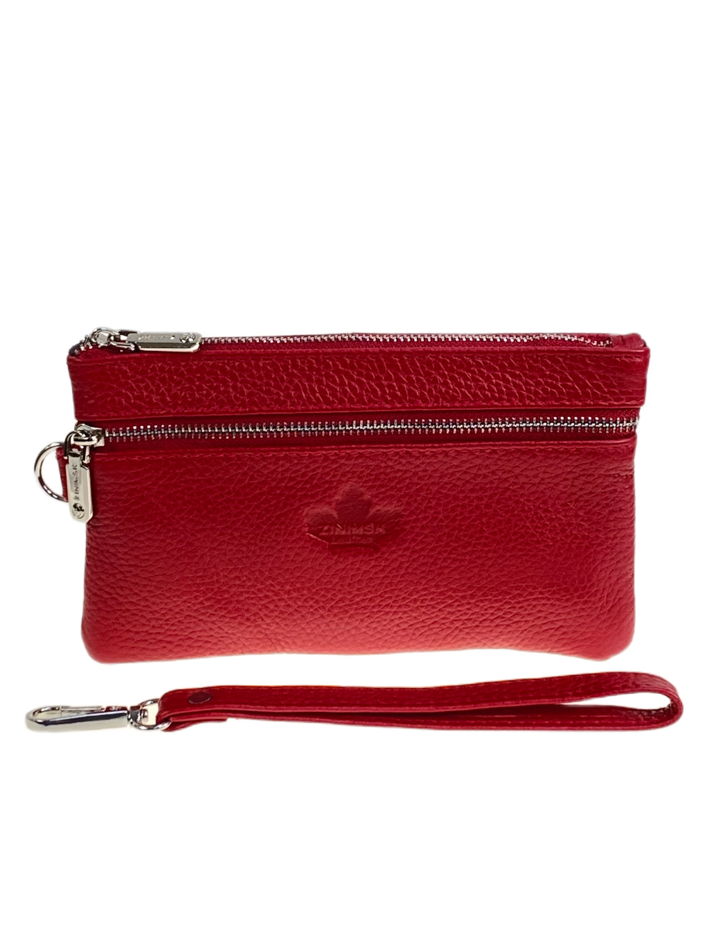 На фото 1 - Женский кошелёк  из натуральной кожи, цвет  бордово-красный На фото 1 - Женский кошелёк  из натуральной кожи, цвет  бордово-красный