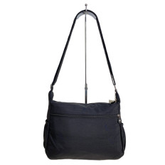 На фото 2 - Женская cумка из текстиля, цвет черный На фото 2 - Женская cумка из текстиля, цвет черный