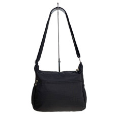 На фото 2 - Женская cумка из текстиля, цвет черный На фото 2 - Женская cумка из текстиля, цвет черный