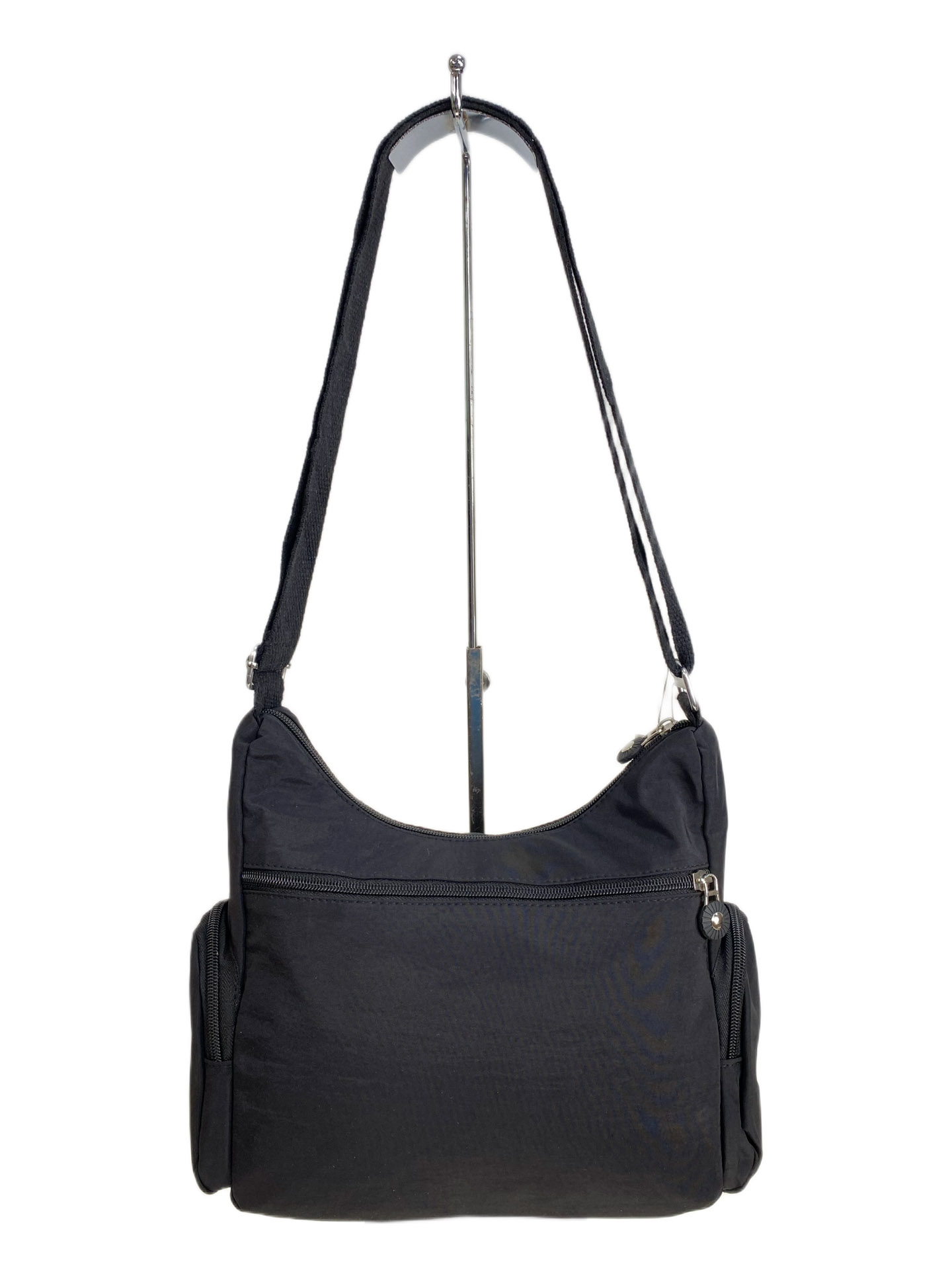 На фото 2 - Женская cумка из текстиля, цвет черный На фото 2 - Женская cумка из текстиля, цвет черный