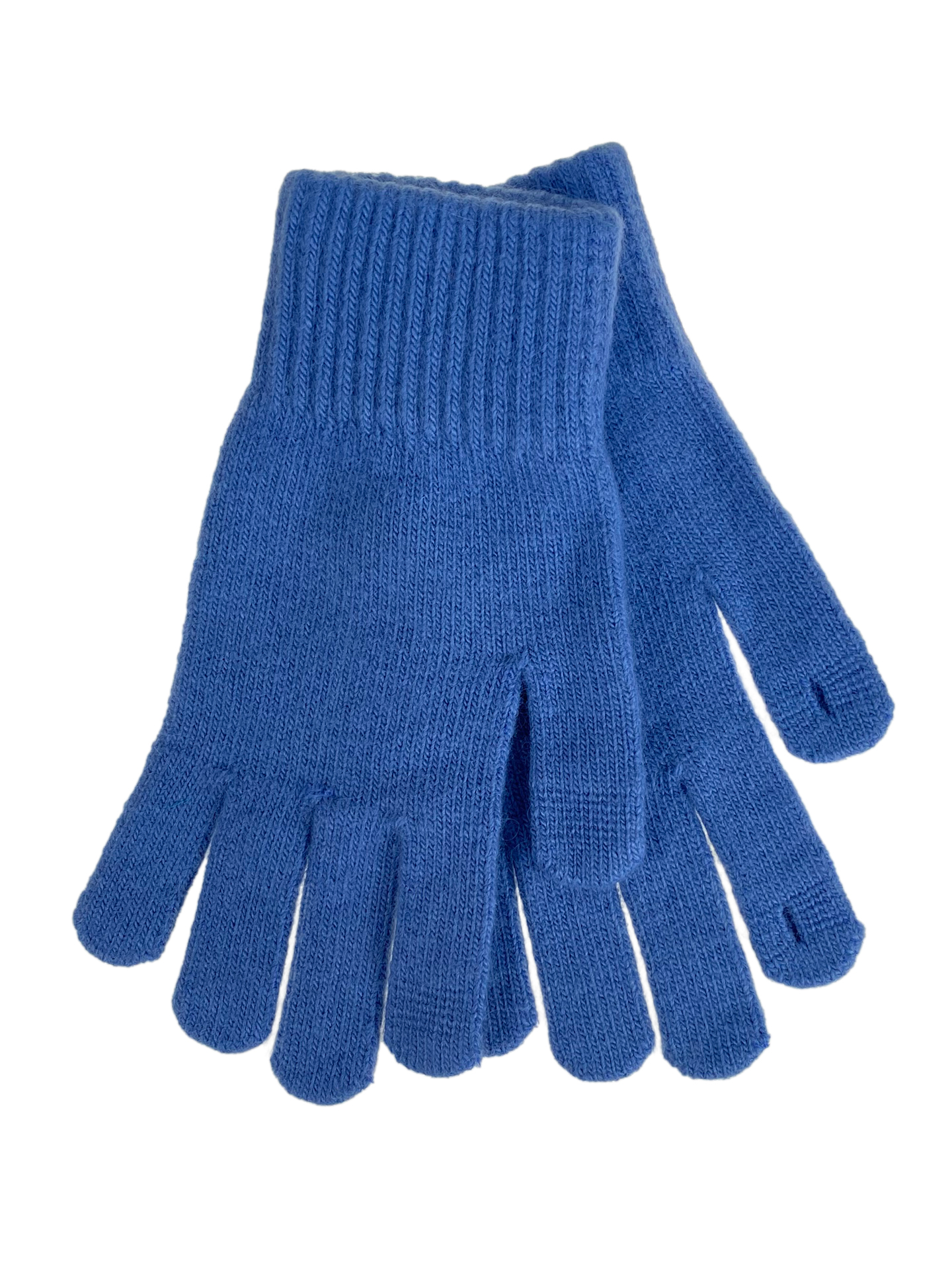 На фото 1 - Женские  демисезонные перчатки из ангоры, цвет голубой На фото 1 - Женские  демисезонные перчатки из ангоры, цвет голубой