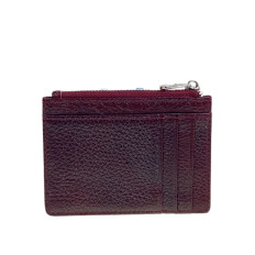 На фото 2 - Картхолдер женский из натуральной кожи для пластиковых карт, цвет бордовый На фото 2 - Картхолдер женский из натуральной кожи для пластиковых карт, цвет бордовый