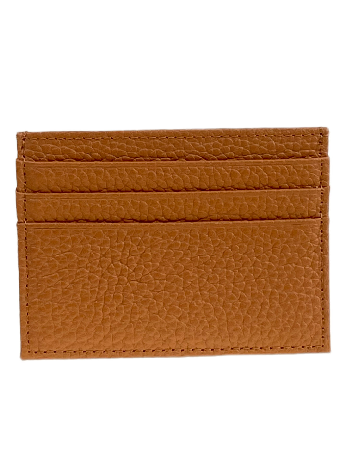 На фото 1 -  Картхолдер женский из натуральной кожи для пластиковых карт, цвет коричневый