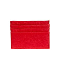 На фото 2 - Картхолдер женский из натуральной кожи для пластиковых карт, цвет красный На фото 2 - Картхолдер женский из натуральной кожи для пластиковых карт, цвет красный