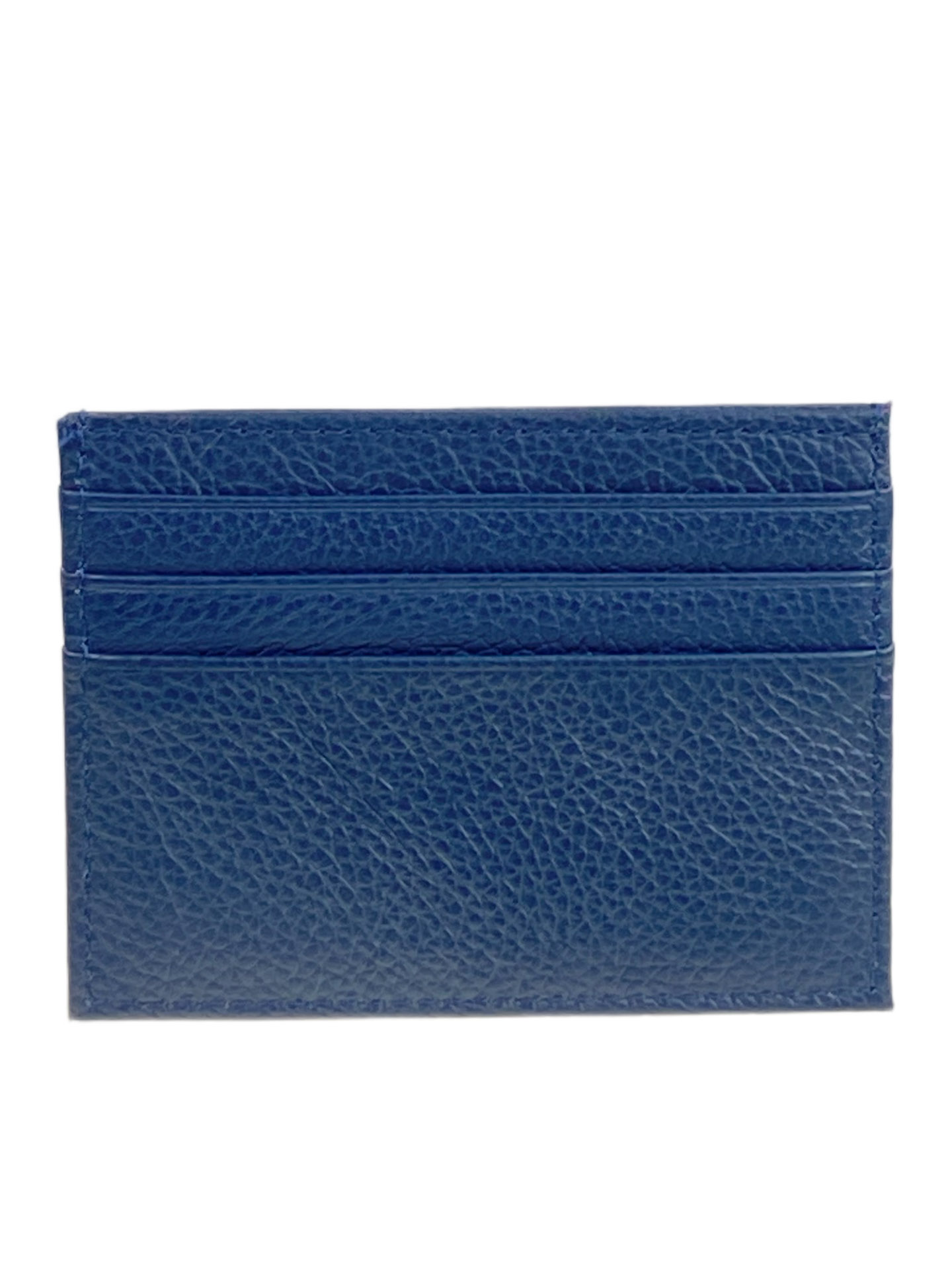 На фото 2 -  Картхолдер женский из натуральной кожи для пластиковых карт, цвет тёмно синий