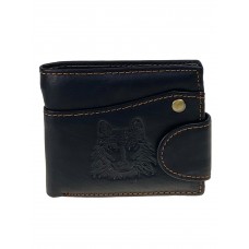 На фото 1 - Портмоне мужское из натуральной кожи , цвет черный На фото 1 - Портмоне мужское из натуральной кожи , цвет черный