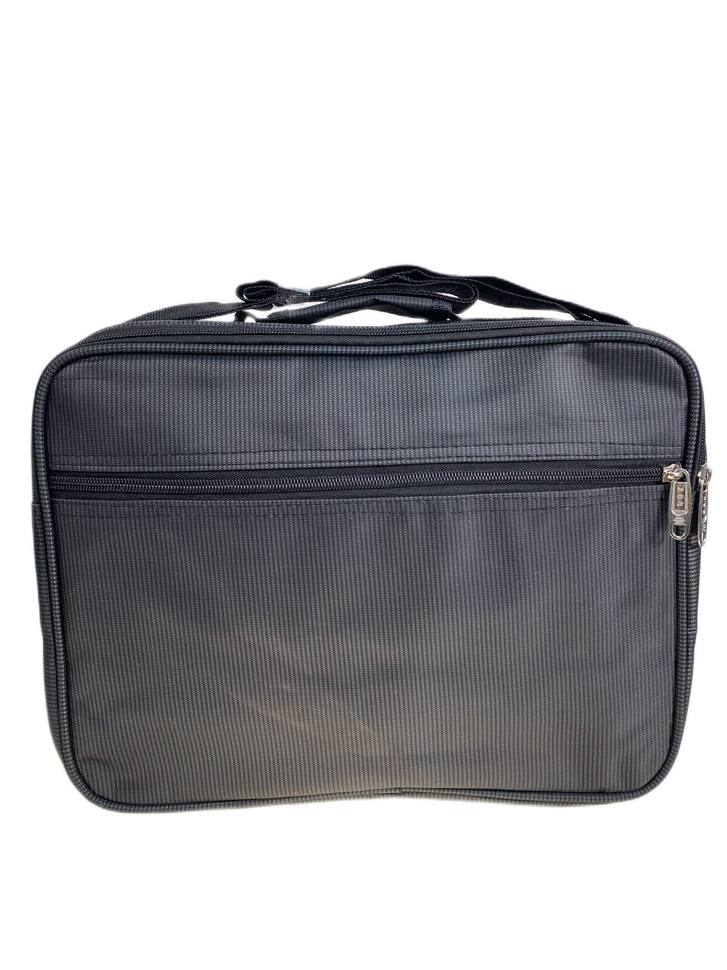 На фото 2 - Сумка мужская  текстильная, цвет  черный