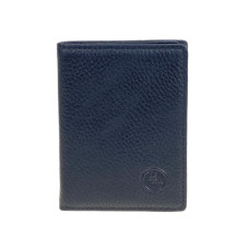 На фото 1 -  Картхолдер из натуральной кожи для пластиковых карт, цвет  черный