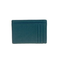 На фото 2 - Картхолдер женский из натуральной кожи для пластиковых карт, цвет тёмно зеленый На фото 2 - Картхолдер женский из натуральной кожи для пластиковых карт, цвет тёмно зеленый