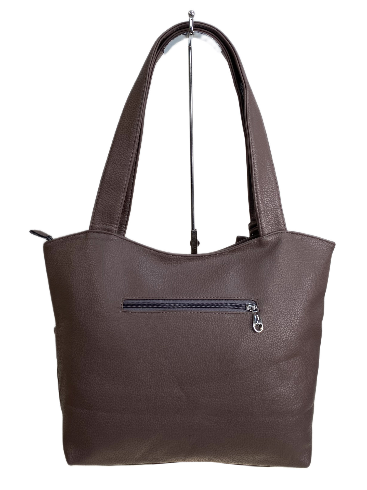 На фото 2 - Женская сумка из искусственной кожи, цвет пудра На фото 2 - Женская сумка из искусственной кожи, цвет пудра