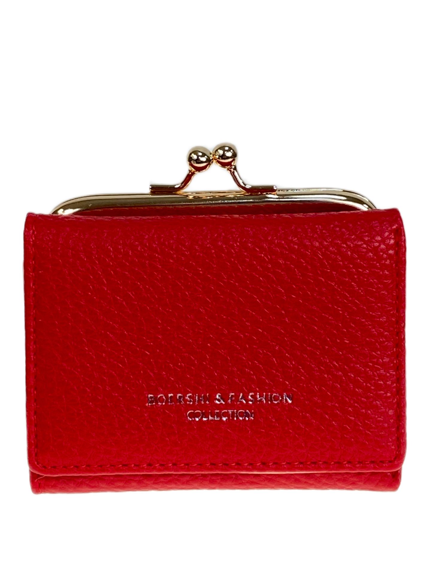 На фото 1 -  Женское портмоне из искусственной кожи, цвет красный На фото 1 -  Женское портмоне из искусственной кожи, цвет красный