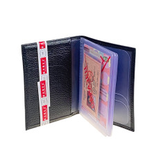 На фото 2 -  Обложка для   автодокументов из искусственной кожи, цвет черный