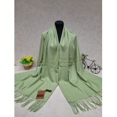 На фото 1 - Тёплый палантин, цвет светло зеленый На фото 1 - Тёплый палантин, цвет светло зеленый