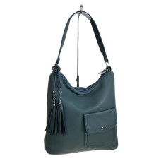 На фото 1 - Женская сумка из искусственной кожи, цвет зеленый На фото 1 - Женская сумка из искусственной кожи, цвет зеленый