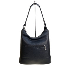 На фото 2 - Женская сумка из искусственной кожи, цвет черный На фото 2 - Женская сумка из искусственной кожи, цвет черный