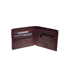 На фото 2 - Мужское  портмоне из натуральной кожи, цвет коричневый