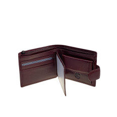 На фото 2 - Мужское  портмоне из натуральной кожи, цвет коричневый