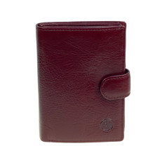 На фото 1 - Кошелек-органайзер мужской из натуральной кожи, цвет коричневый