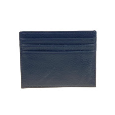 На фото 2 -  Картхолдер из натуральной кожи для пластиковых карт, цвет  черный