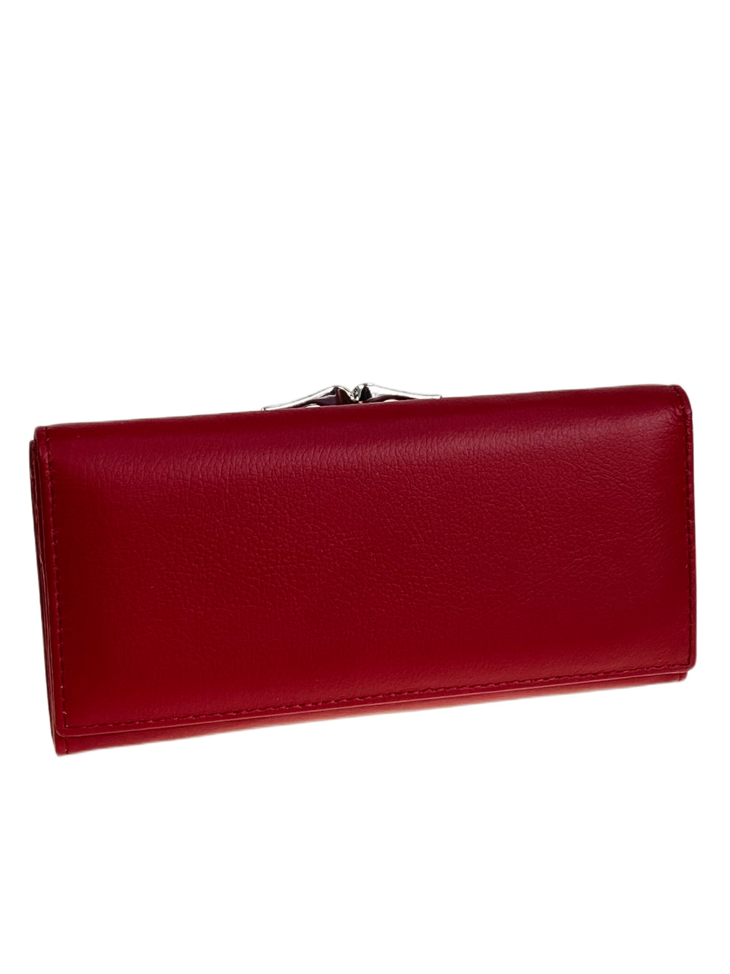 На фото 1 -  Женское портмоне из натуральной кожи, цвет бордовый На фото 1 -  Женское портмоне из натуральной кожи, цвет бордовый