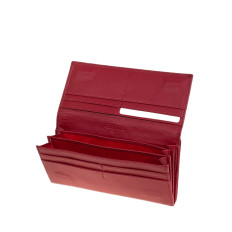 На фото 2 -  Женское портмоне из натуральной кожи, цвет бордовый На фото 2 -  Женское портмоне из натуральной кожи, цвет бордовый