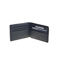 На фото 2 - Мужское  портмоне из натуральной кожи, цвет черный