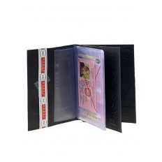 На фото 2 - Обложка для паспорта и автодокументов из натуральной кожи, цвет черный На фото 2 - Обложка для паспорта и автодокументов из натуральной кожи, цвет черный