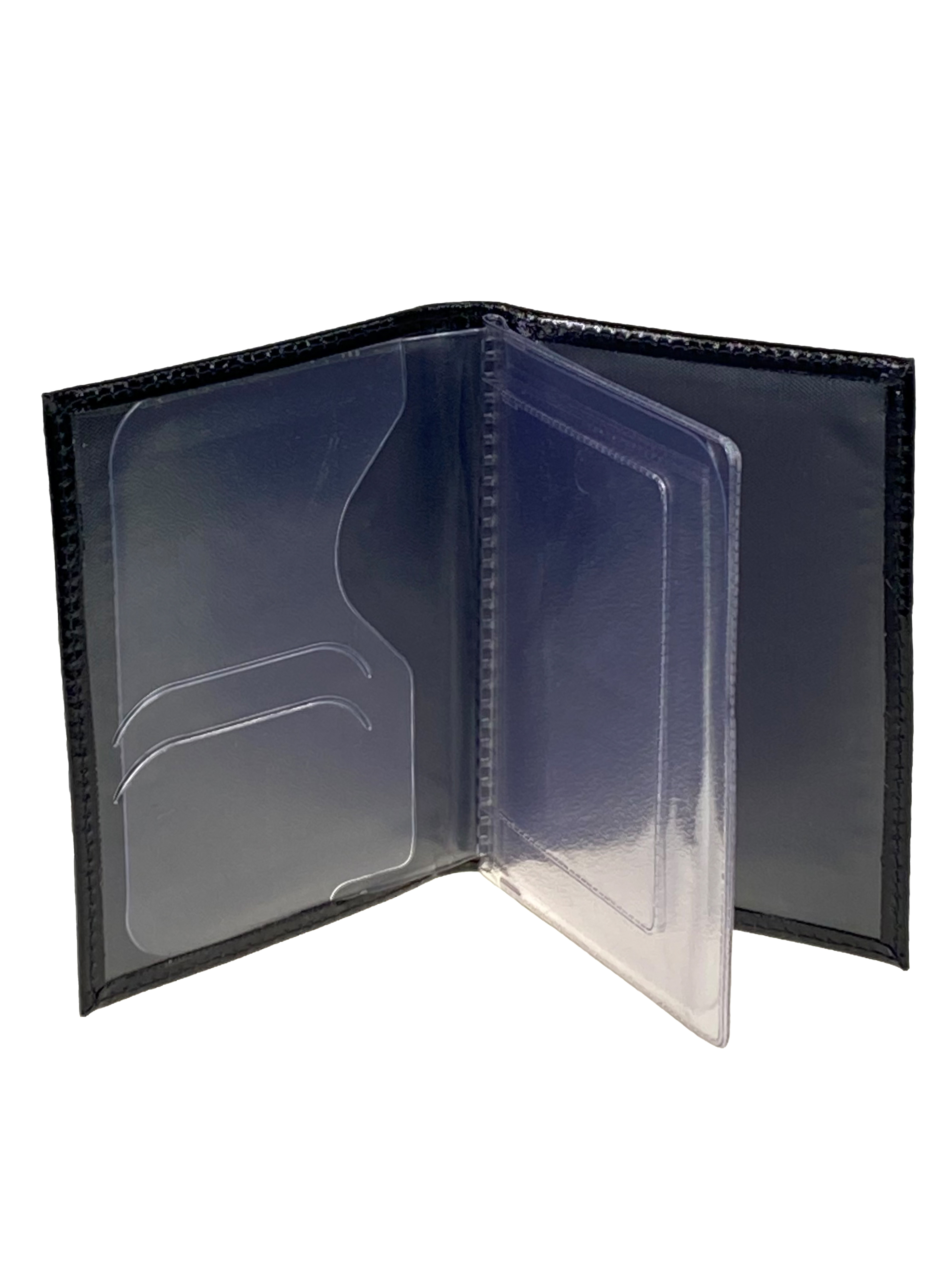 На фото 2 - Обложка для автодокументов из натуральной кожи, цвет черный На фото 2 - Обложка для автодокументов из натуральной кожи, цвет черный