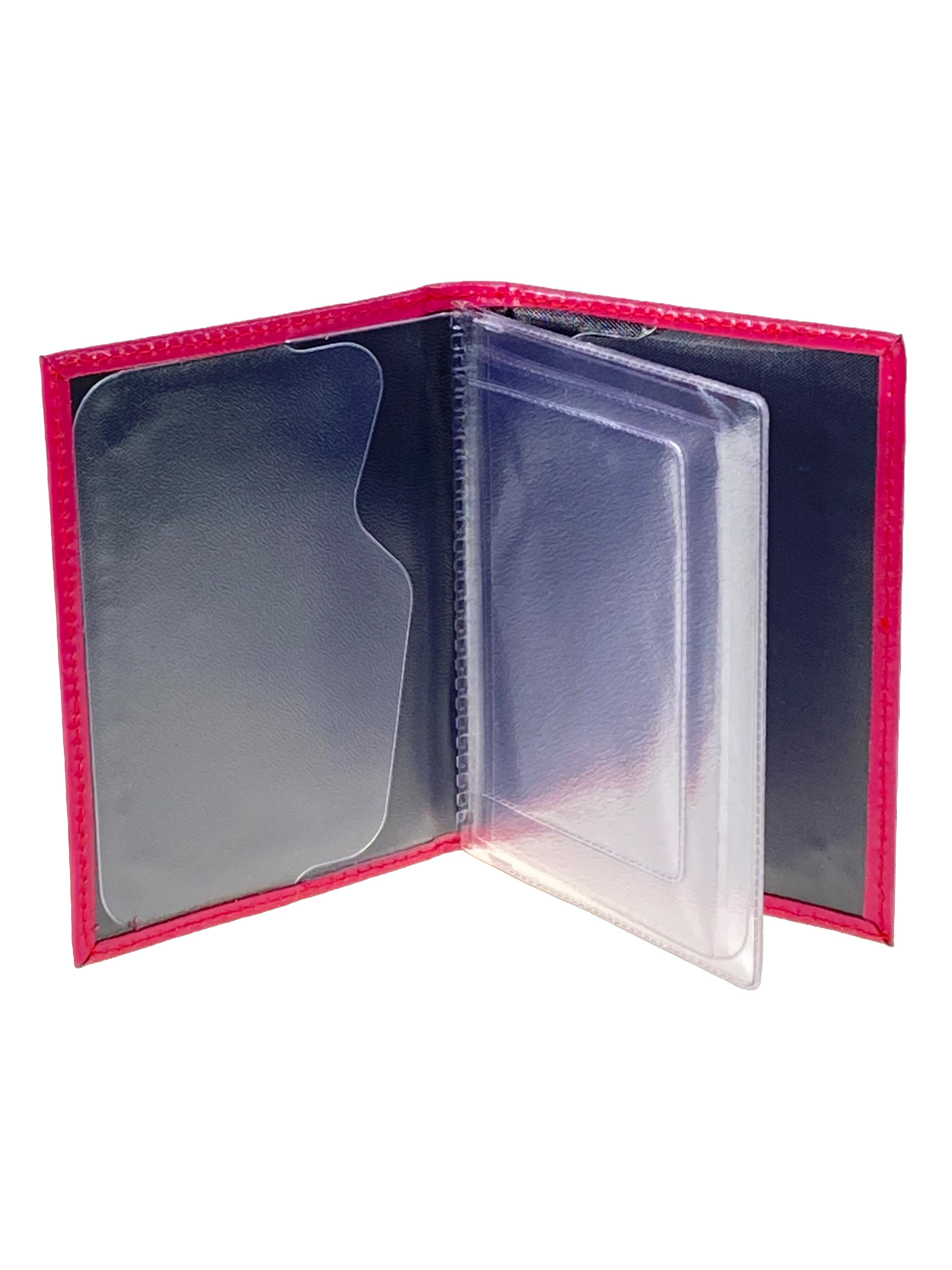 На фото 2 - Обложка для автодокументов из натуральной кожи, цвет розовый На фото 2 - Обложка для автодокументов из натуральной кожи, цвет розовый