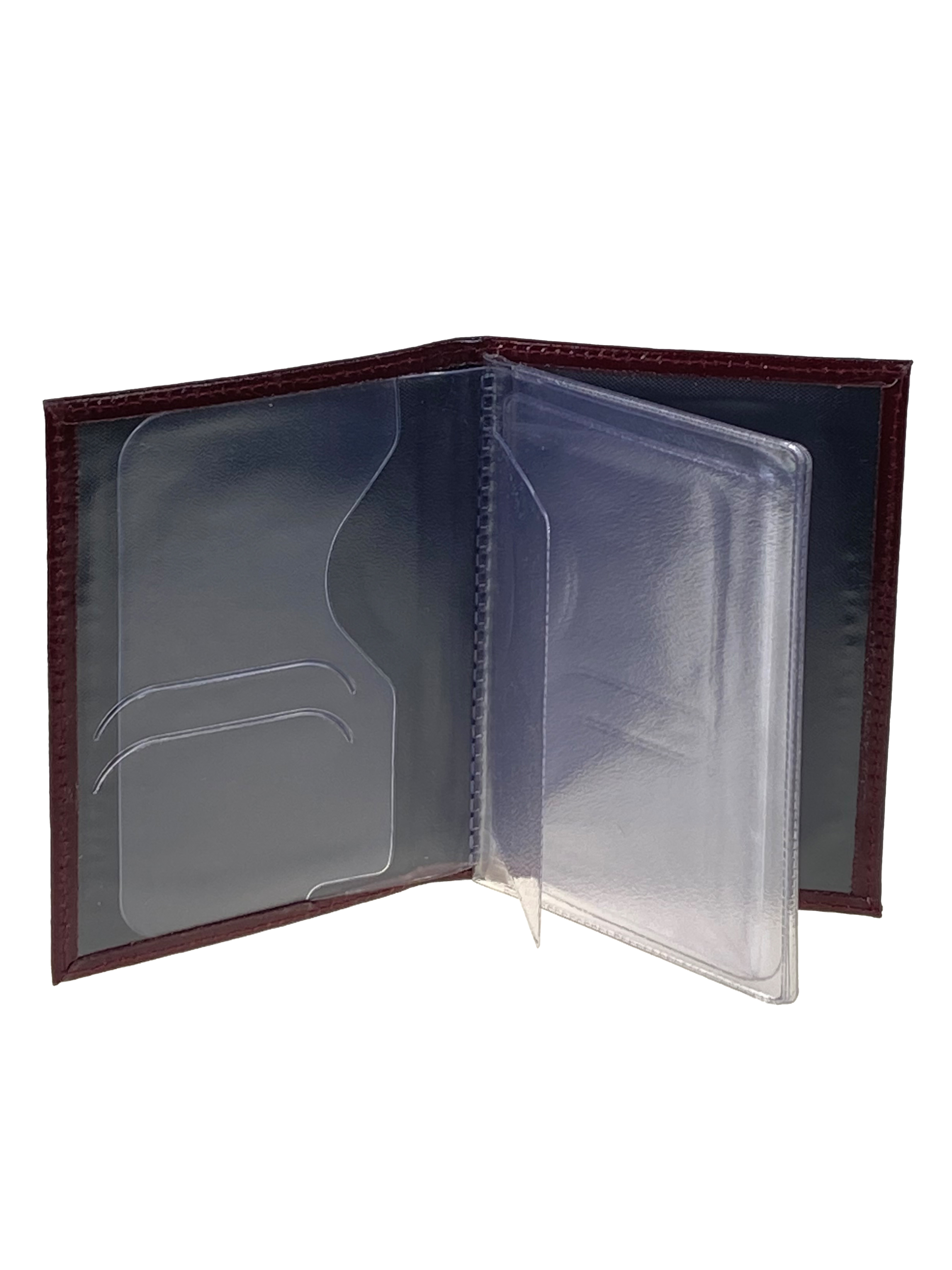 На фото 2 - Обложка для автодокументов из натуральной кожи, цвет бордовый На фото 2 - Обложка для автодокументов из натуральной кожи, цвет бордовый