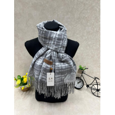 На фото 1 - Мягкий палантин из кашемира мультицвет На фото 1 - Мягкий палантин из кашемира мультицвет