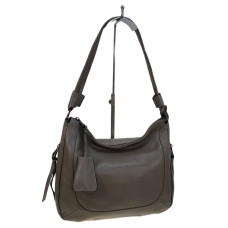 На фото 1 - Женская сумка из натуральной кожи, цвет бежевый На фото 1 - Женская сумка из натуральной кожи, цвет бежевый