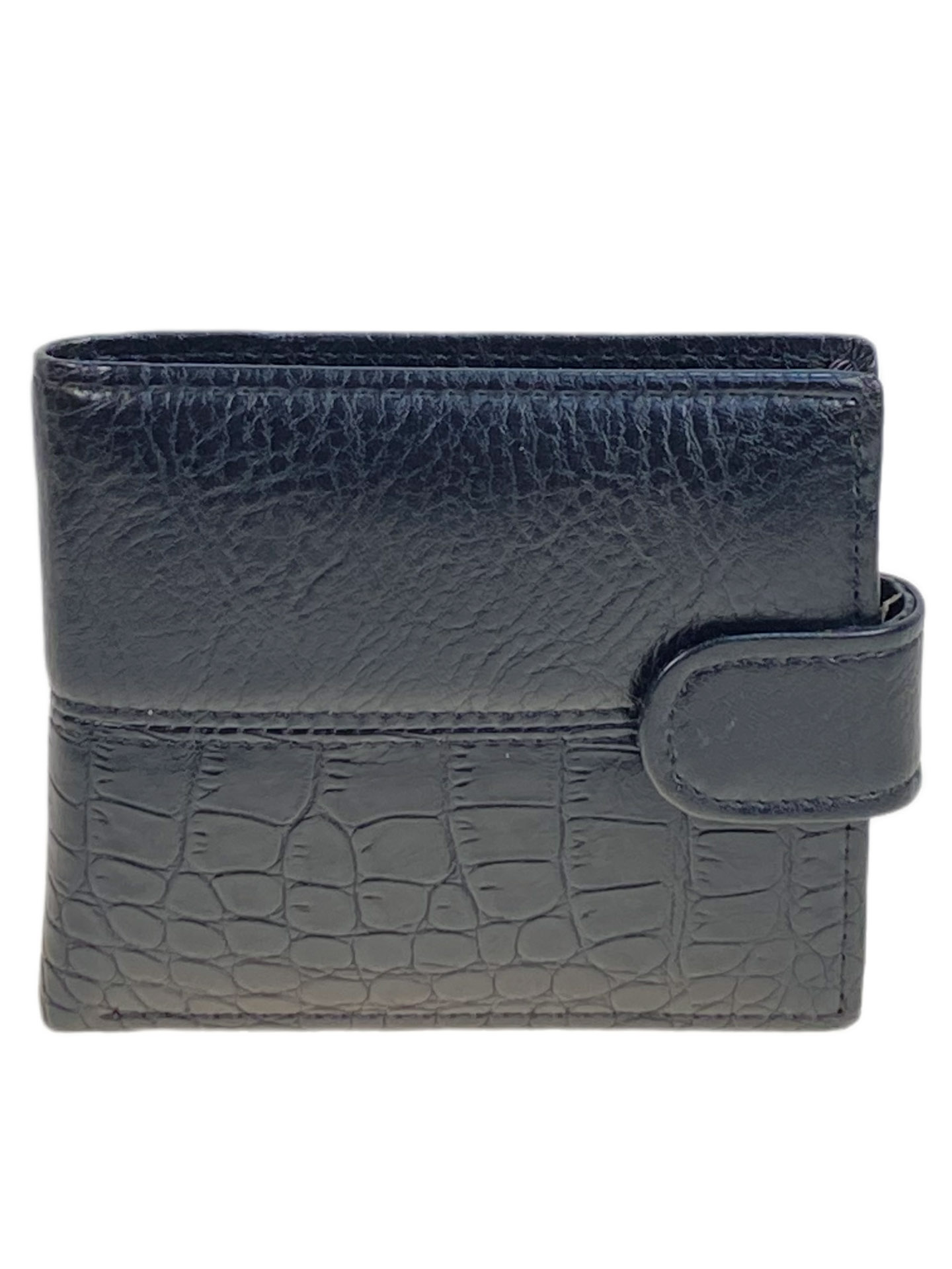 На фото 1 - Портмоне мужское из натуральной кожи, цвет черный На фото 1 - Портмоне мужское из натуральной кожи, цвет черный