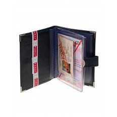 На фото 2 - Обложка для автодокументов из натуральной кожи, цвет черный На фото 2 - Обложка для автодокументов из натуральной кожи, цвет черный