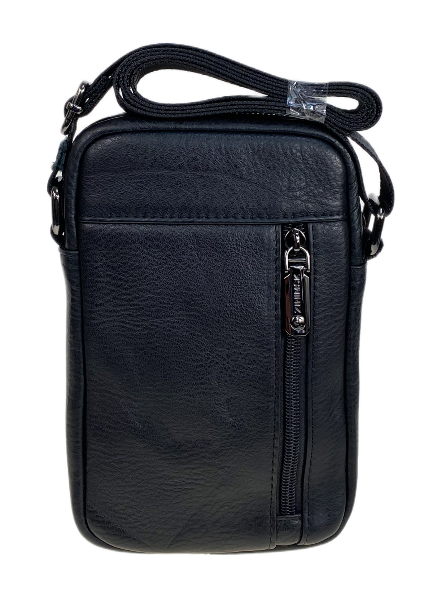 На фото 2 - Сумка мужская из натуральной кожи, цвет черный На фото 2 - Сумка мужская из натуральной кожи, цвет черный