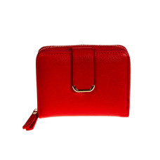 На фото 1 -  Женское портмоне из искусственной кожи, цвет красный На фото 1 -  Женское портмоне из искусственной кожи, цвет красный