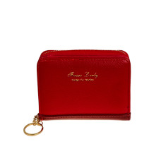 На фото 1 -  Женское портмоне из искусственной кожи, цвет красный На фото 1 -  Женское портмоне из искусственной кожи, цвет красный