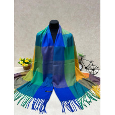 На фото 1 - Палантин из кашемира, мультицвет На фото 1 - Палантин из кашемира, мультицвет