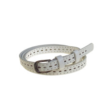 На фото 1 - Ремень женский из искусственной, цвет белый На фото 1 - Ремень женский из искусственной, цвет белый