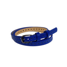 На фото 1 - Ремень женский из искусственной, цвет синий На фото 1 - Ремень женский из искусственной, цвет синий