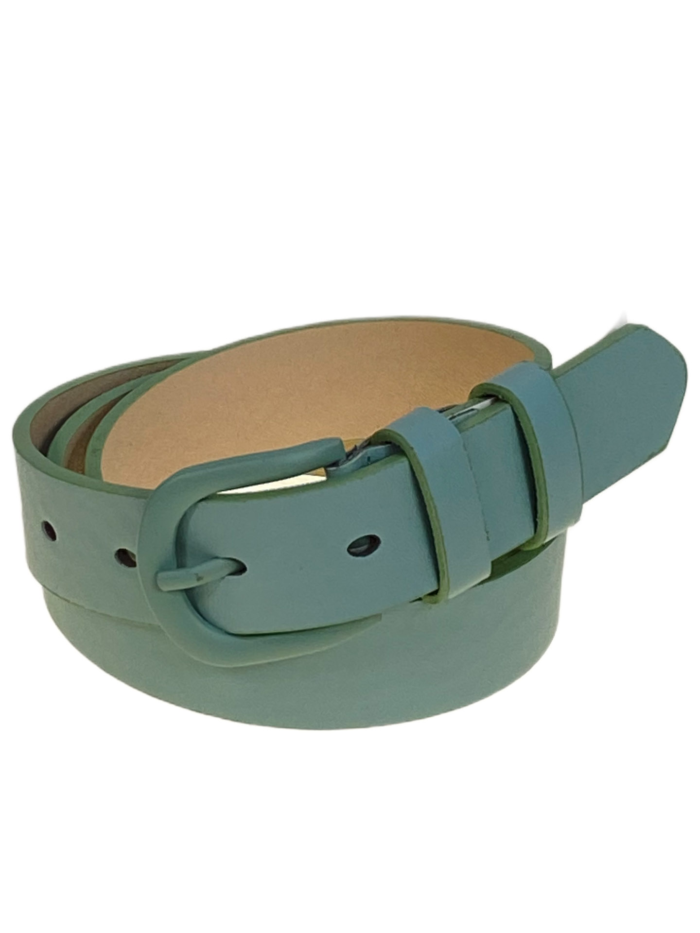 На фото 1 -  Ремень женский из искусственной кожи, цвет зеленый