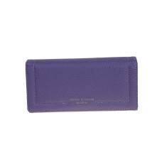 На фото 1 -  Женское портмоне из искусственной кожи, цвет фиолетовый На фото 1 -  Женское портмоне из искусственной кожи, цвет фиолетовый