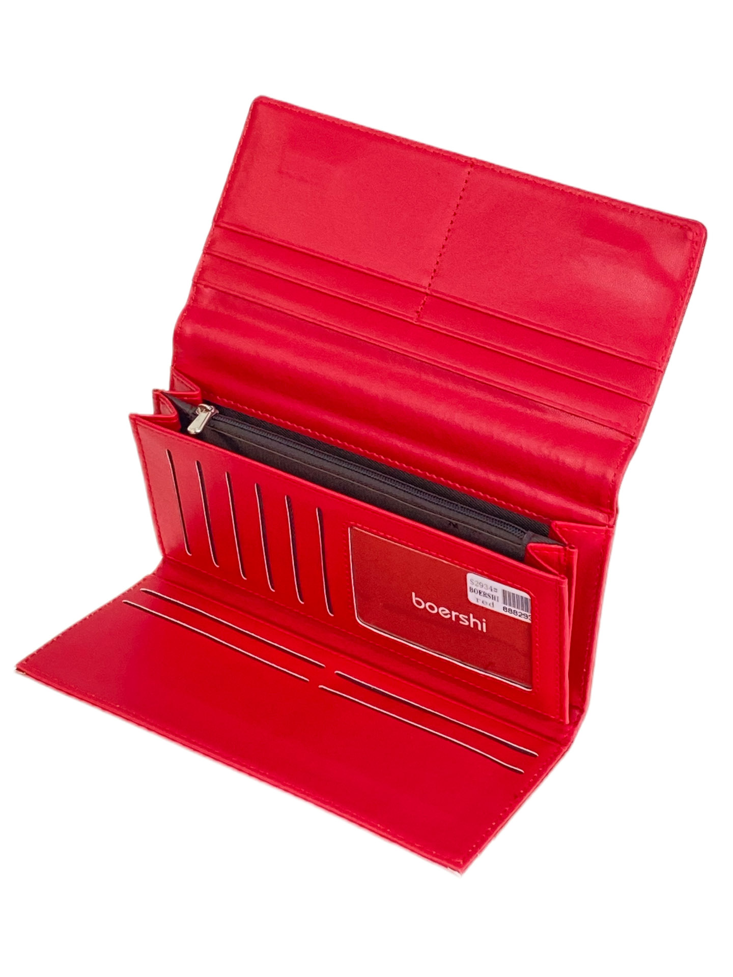 На фото 2 -  Женское портмоне из искусственной кожи, цвет красный На фото 2 -  Женское портмоне из искусственной кожи, цвет красный