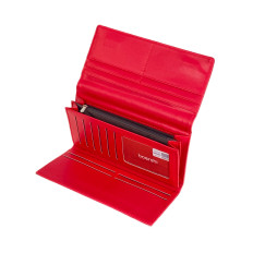 На фото 2 -  Женское портмоне из искусственной кожи, цвет красный На фото 2 -  Женское портмоне из искусственной кожи, цвет красный