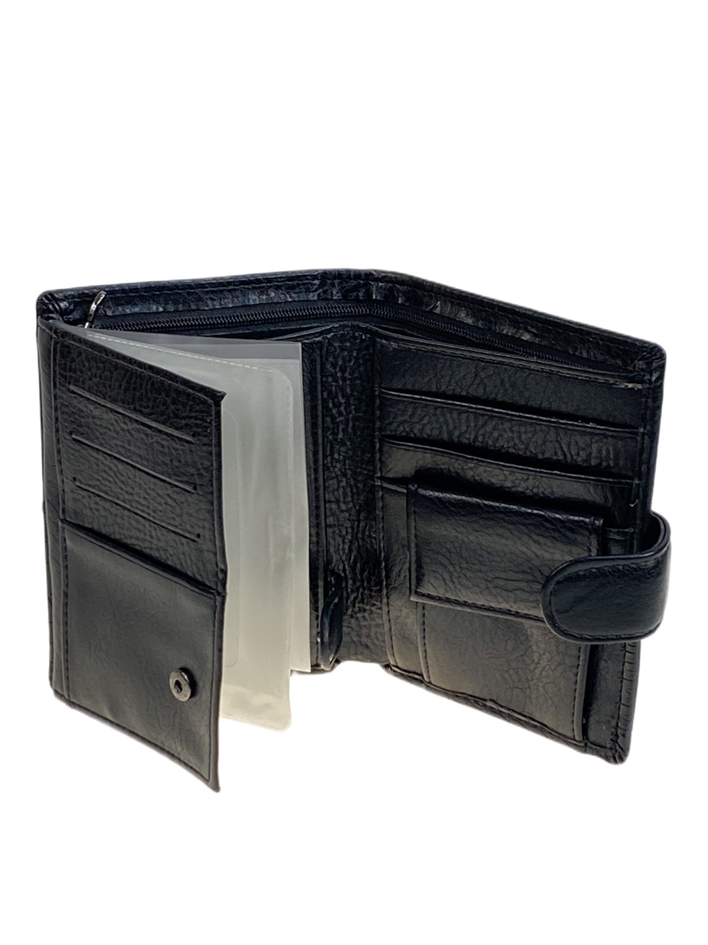 На фото 2 - Кошелек-органайзер мужской из натуральной кожи, цвет черный На фото 2 - Кошелек-органайзер мужской из натуральной кожи, цвет черный