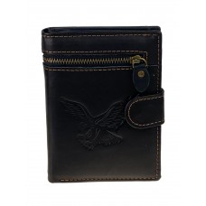 На фото 1 - Кошелек-органайзер мужской из натуральной кожи , цвет черный На фото 1 - Кошелек-органайзер мужской из натуральной кожи , цвет черный