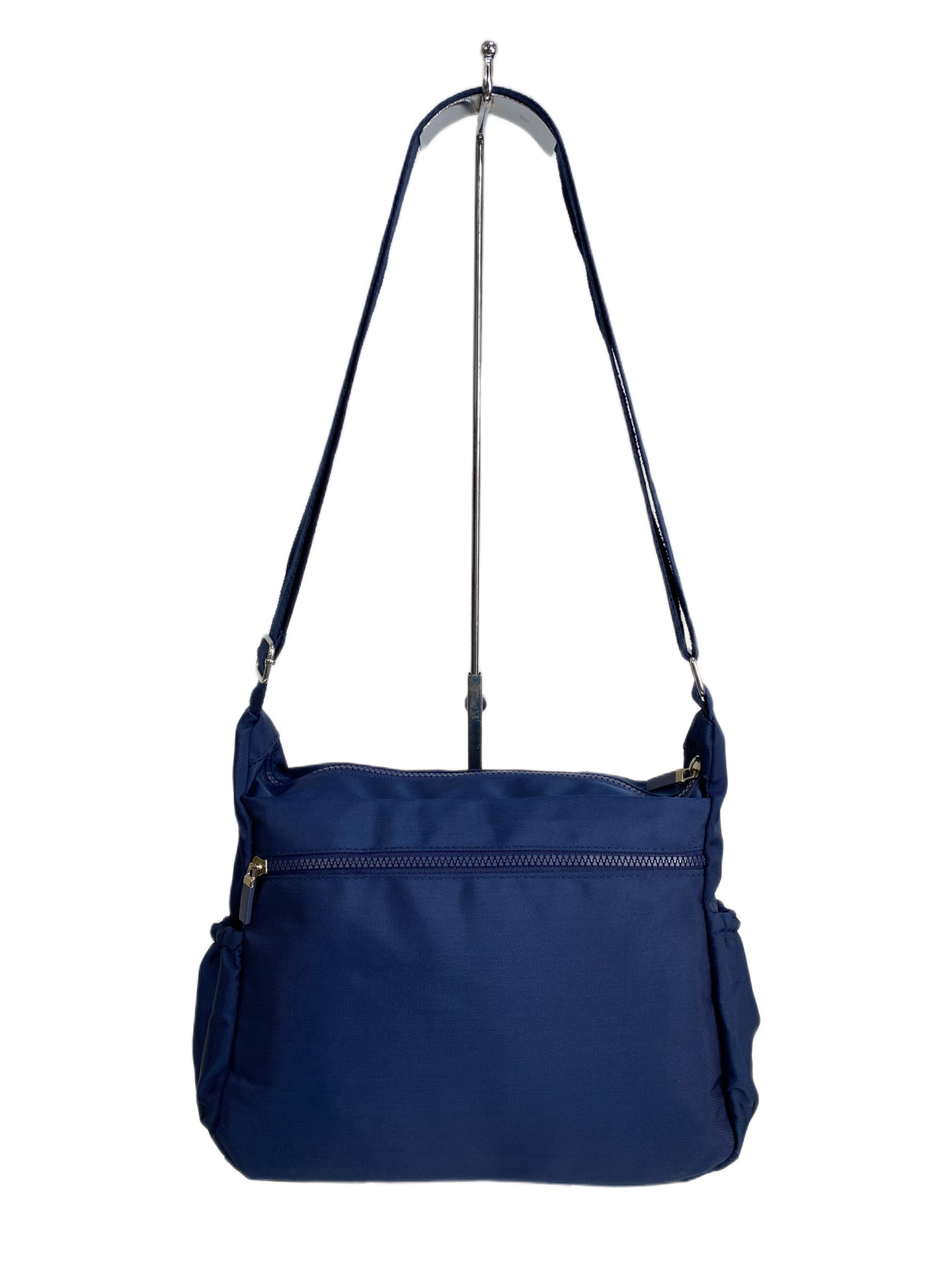 На фото 2 - Женская cумка из текстиля, цвет синий На фото 2 - Женская cумка из текстиля, цвет синий