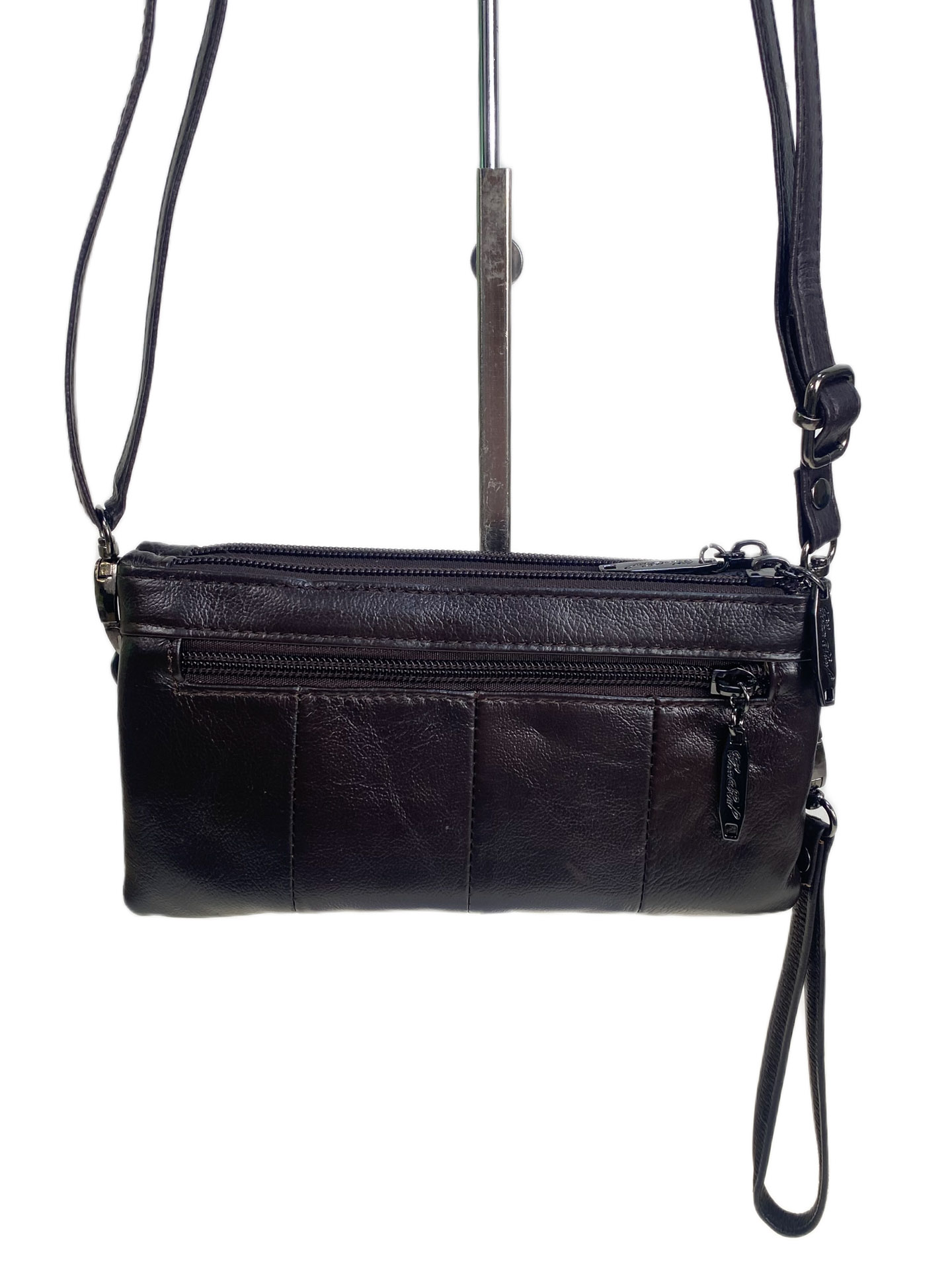 На фото 2 - Женская сумка из натуральной кожи, цвет бордо На фото 2 - Женская сумка из натуральной кожи, цвет бордо