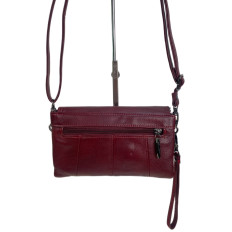 На фото 2 - Женская сумка из натуральной кожи, цвет бордо На фото 2 - Женская сумка из натуральной кожи, цвет бордо